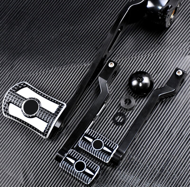 Kit páky řazení s brzdou/Touring Chrom/Black Kit páky řazení s brzdou/Touring Chrom/Black