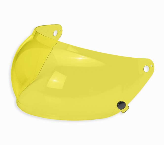 Bubble Plexi Biltwell Gringo S  Yellow  Anti-Fog