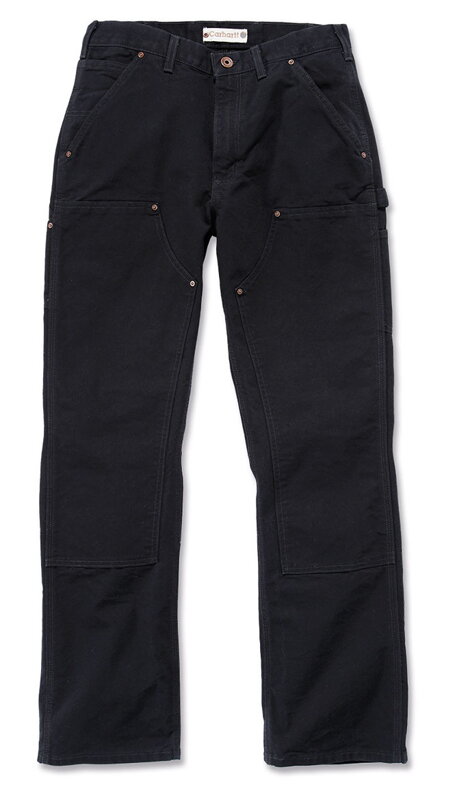 Double Front pracovní kalhoty Black / Carhartt Double Front pracovní kalhoty Black / Carhartt