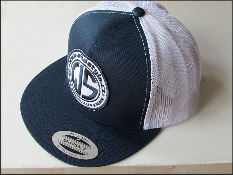 Kšiltovka WS white - Navy/white Trucker