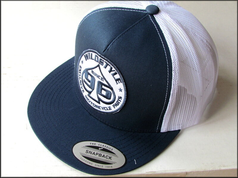 Kšiltovka WS 96 white - Navy/white Trucker