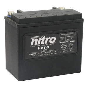Nitro, AGM HVT battery, 19Ah 12V FX,FXR,Softail,XLCR,Buell,Thunderbolt