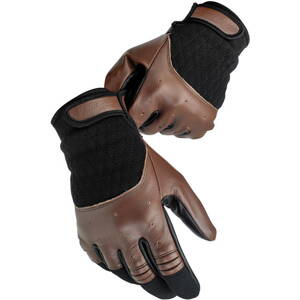 Rukavice Bantam Gloves - Chocolate/Black Biltwell Velikost: S