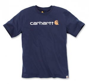 TRIKO CARHARTT XS MODRÉ EMEA CORE LOGO WORKWEAR XS-SLEVE T-SHIRT