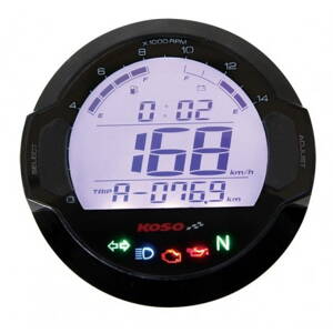 Universal 14000RMP LCD Digital Speedometer
