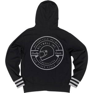 Biltwell  Zip Mikina Icon Black 