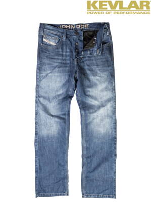 Rifle John Doe Denim Light Blue Jeans with Kevlar ®