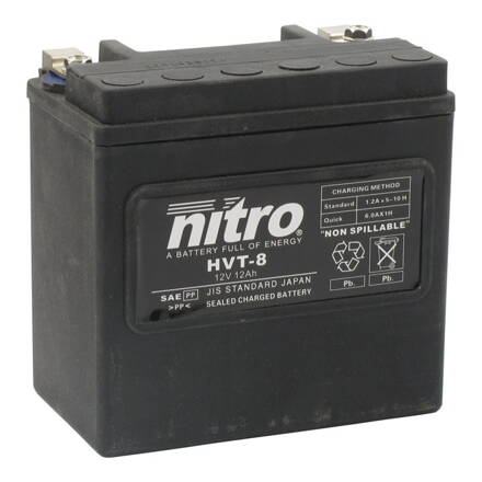 Nitro, AGM HVT battery,  V-Rod; 2007 VSCR V-Rod Buell XB & Buell