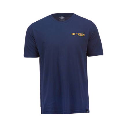 DICKIES DELANSON Triko Barva: Modrá, Velikost: S