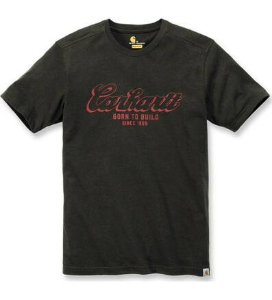 Carhartt TRIKO MADDOCK BORN TO BUILD Velikost: S