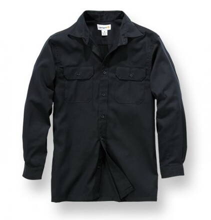Twill L/S Pracovní košile Black / Carhartt Velikost: S