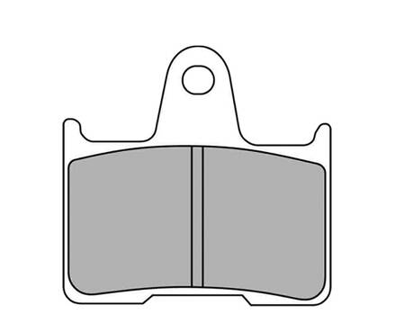 Brzdové destičky FERODO pro Sportster XL 14-17 rear/zadní
