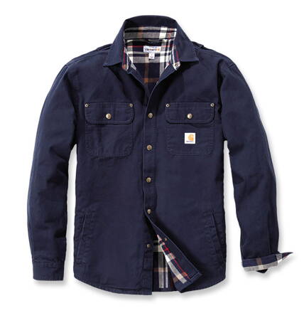 Bundokošile s flanelem Navy / Carhartt Velikost: S
