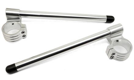 Universální řídítka Silver 22mm RACING