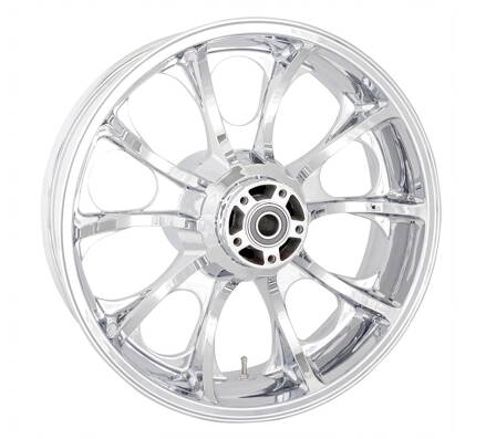Frézovaná kola Coastal Moto LARGO 3D Chrom zadní / Z89995CH