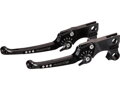 Good Guys Adjustable Brake and Clutch Lever Kit Black Anodized Cable Clutch