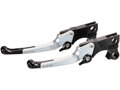 Good Guys Adjustable Brake and Clutch Lever Kit Black Silver Anodized Hydraulic Clutch