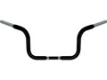 1 1/4" Chubby Bagger Handlebar Non-Dimpled 3-Hole Black 1 1/4" Throttle By Wire Throttle Cables