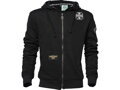 Cross Panel Zip Hoodie