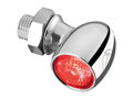 Atto® RB LED Taillight Vertical mount, Clear Lens Chrome Clear LED