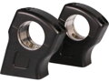 Pullback Riser for Fat Bob Black Powder Coated Satin
