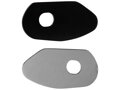 Rear Turn Signal Adapter for Breakout For M5 Thread Turn Signals Black Powder Coated