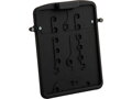 Slide-in Licence Base Plate For Kellermann Atto DF 3 in 1 (Atto DF not included), German Size 180x200mm Satin Black Powder Coated