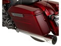 10-Gauge Saddlebag Latch Covers Black Anodized