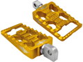 MX V1 Passenger Pegs Gold Anodized