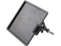 Slide-In Frame Side Mount License Plate Bracket Austria 210 x 170 mm Black Powder Coated
