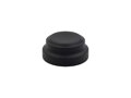 Smooth Nut Covers for Nightster Without Ricks Logo and fits for Hex Head Screws with Size 22 Black
