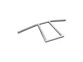 1" Old Skool Handlebar Non-Dimpled Chrome 1"