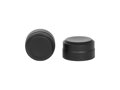 Smooth Rear Axle Cover without Ricks Logo Black Powder Coated Satin