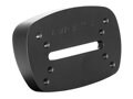 Center Mount Licence Plate Mounting Adapter for Softail M8 Matte Black Powder Coated