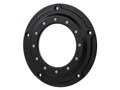 Porthole Derby Cover 5-hole Black Satin