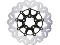 Colored Disc Wave DF FLW Floating Brake Disc Anodized Inner Aluminium Carrier Black Cut 11,8" Front