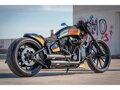 GP-Style Rear Fender For 240-260/18", With Taillight and Turn Signals Raw