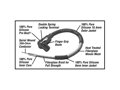 409 Pro Race 10,4mm Ignition Wires Blue