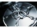 Vented Zombie Gas Cap Right Hand Thread Chrome
