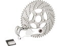 Drilled Brake Sprocket Kit Polished Rear