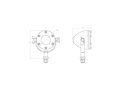 LED Taillight Aluminum Black LED