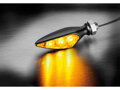 Rhombus S Dark LED Turn Signal Front Right/Rear Left Black Tinted LED