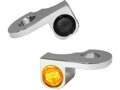 NANO Series LED Turn Signals Chrome Smoke LED