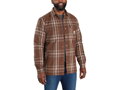 Relaxed Fit Heavyweight Flannel Sherpa-Lined Dherpe-Lined Shirt Jacket