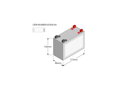 Quadflex AGM Battery AGM, 310 A, 21.0 Ah