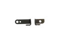 Front Turn Signal Bracket Black Powder Coated