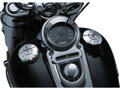 Vented Zombie Gas Cap Right Hand Thread Chrome