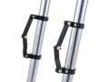 Adjustable CNC Headlight Braket 49mm Fork Mount Black Anodized