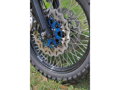 Colored Disc Wave DF FLW Floating Brake Disc Anodized Inner Aluminium Carrier Blue 11,5