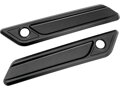 New Style Latch Covers Black Satin
